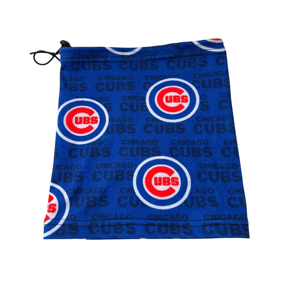 Chicago Cubs Neck Gaiter Scarf Face Mask Blue MLB Baseball Adjustable One Size